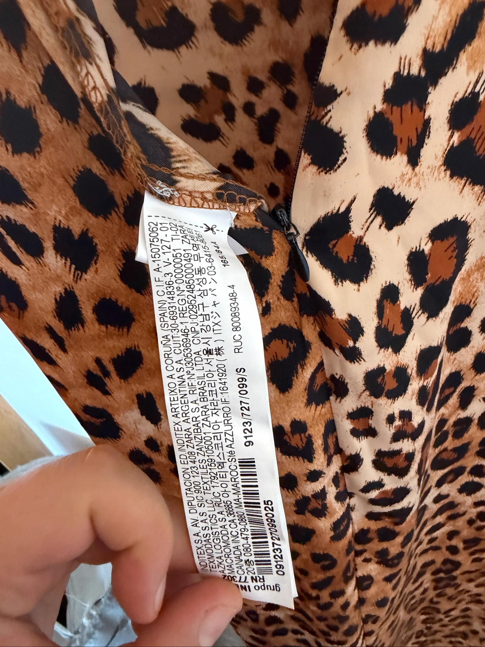 Zara luipaardjurk maat S – photo 5